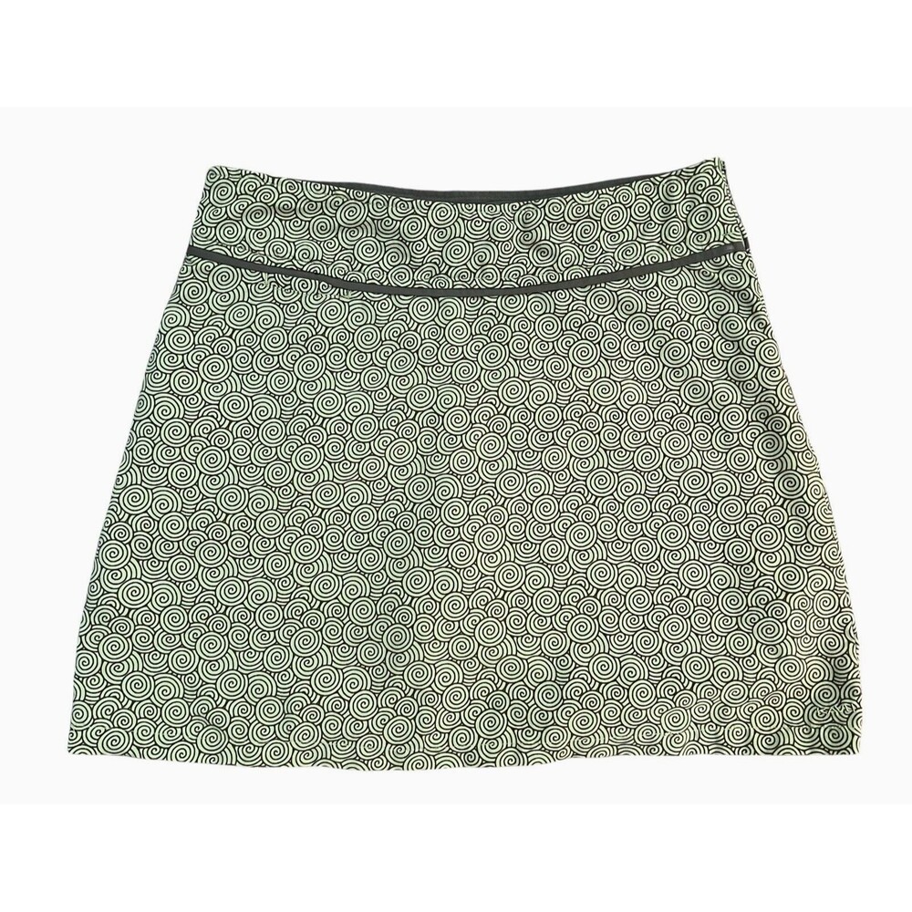 KAVU Skort Skirt Pickleball Golf Women's Size 4 Green Side Zipper Nylon